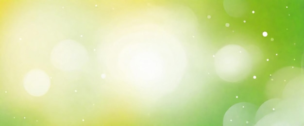 Abstract green and yellow background generative AI