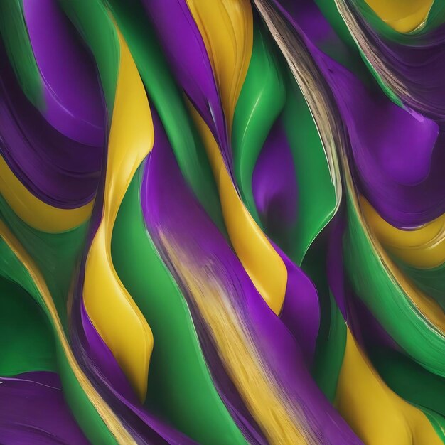 Photo abstract green yellow white and purple background