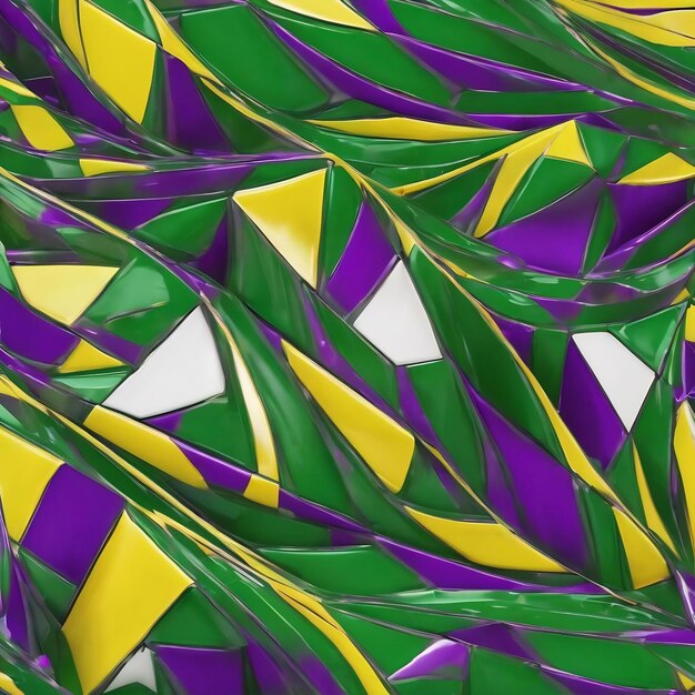 Photo abstract green yellow white and purple background