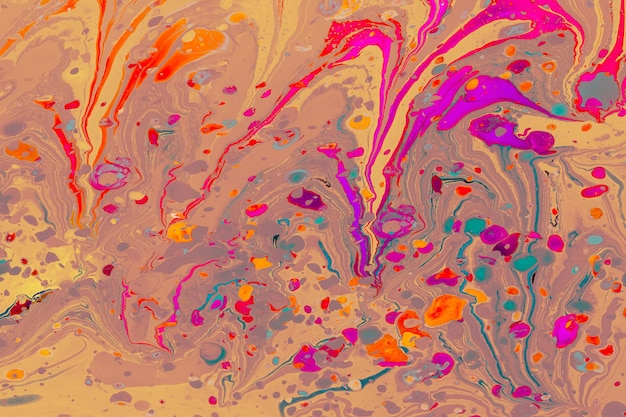 Абстрактная гранж-фоновая текстура с красочными брызгами краскиxA