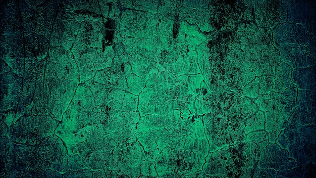 abstract grunge dark green texture background of wall concrete