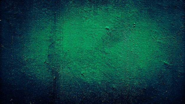 abstract grunge dark green texture background of wall concrete