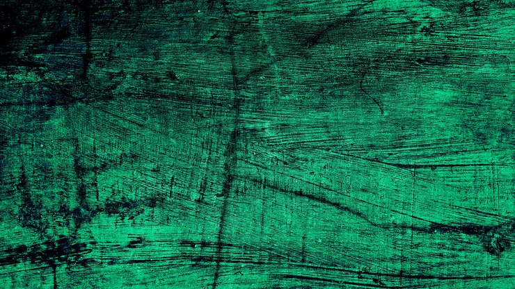 Photo abstract grunge dark green texture background