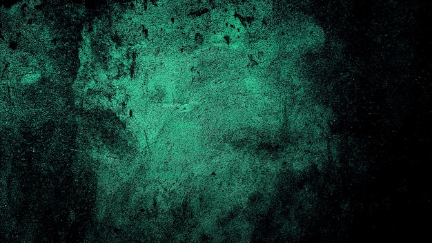 abstract grunge dark green texture wall cement background