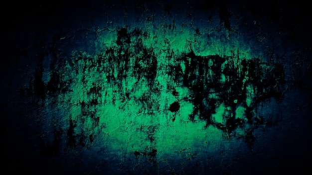 abstract grunge dark green texture wall cement background