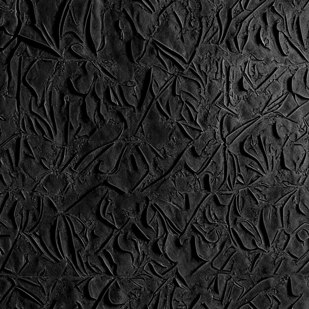 Abstract grunge decoratief reliëf zwarte stucwerk muur textuur achtergrond