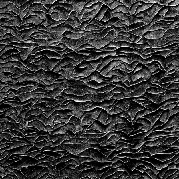 Photo abstract grunge decorative relief black stucco wall texture background