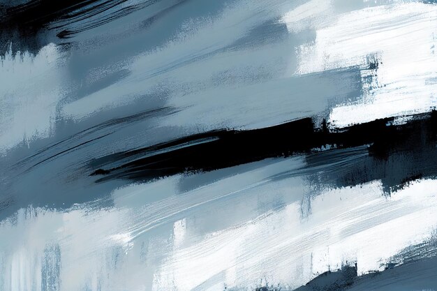 Abstract grunge gray background painted with a brush Generative AI