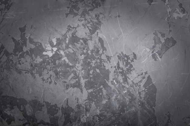 Abstract grunge gray wall texture background, vignette.