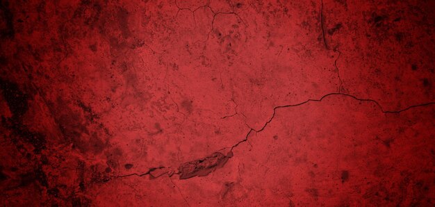 Photo abstract grunge red background texture scary dark red wall background walls full of scratches and stains