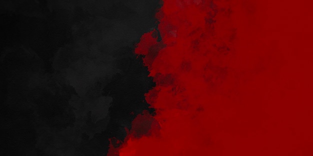 Abstract Grunge Texture Black and Red Background