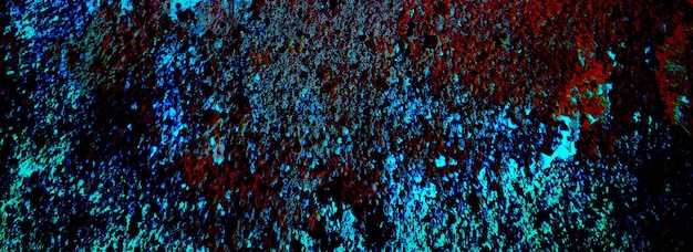 Abstract Grunge textuur Kleurrijke betonnen muur met een textuur van de gips ruwe en contrasterende kleuren
