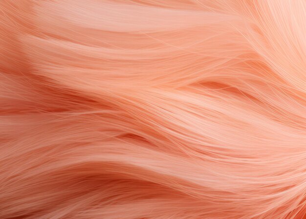 Abstract hairy background in the color of the year peach fuzz