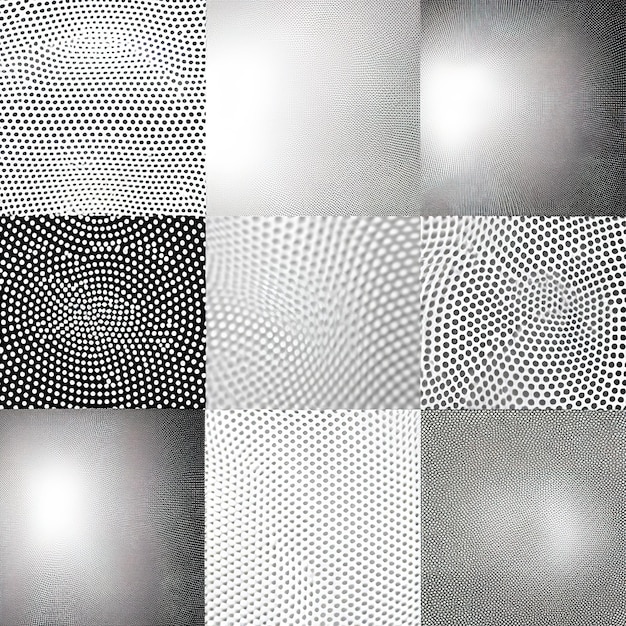 Photo abstract halftone dotted background