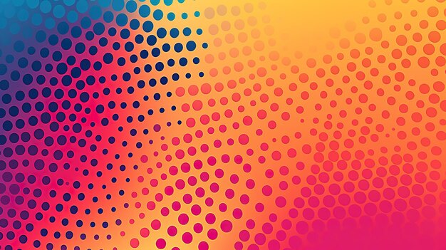 Abstract halftone dotted background