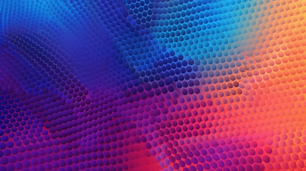 Abstract halftone geometric technology background illustration ai generativexa