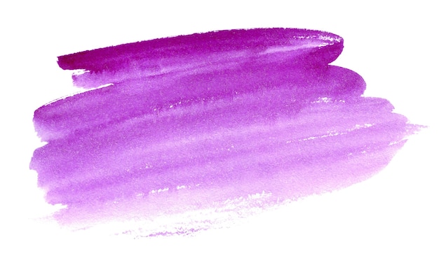 Photo abstract hand drawn violet watercolor background for text or logo