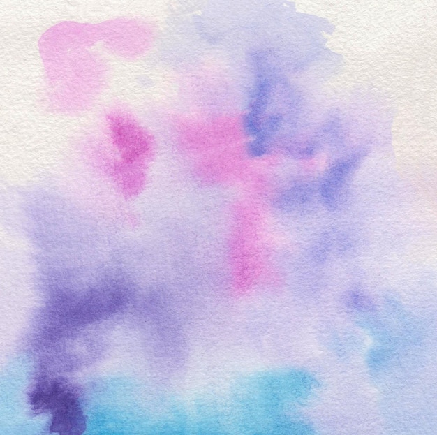 Abstract hand painted watercolor background. decorative colorful paper texture for design