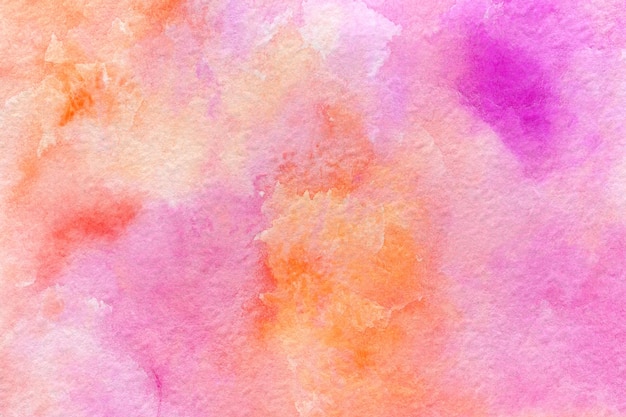 Abstract handdrawn background in pink and yellow colors