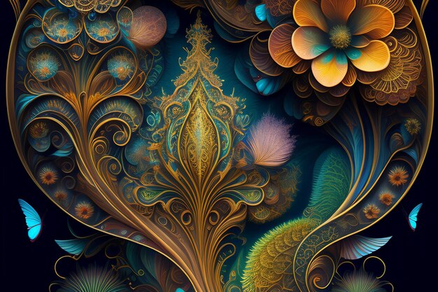 Abstract hd background indonesian batik culture highly detailed 4k An ultra hd detailed painting