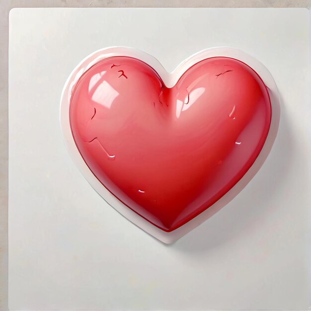 Photo abstract heart stickers