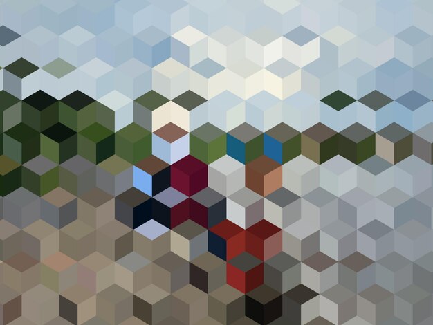 abstract hexagonal dark background geometric shape wallpaper with gradient honeycomb