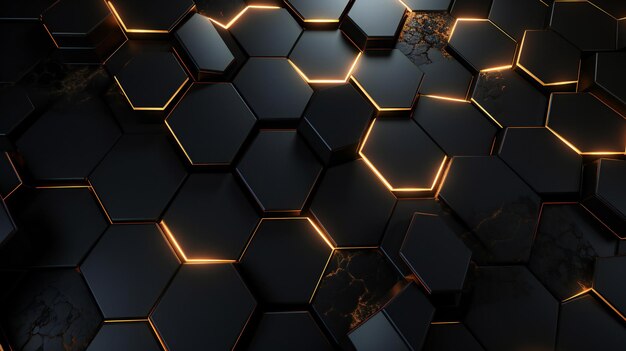 abstract hexagonal pattern background