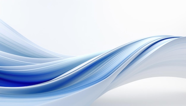 Abstract High Tech Background in Blue and White Tones