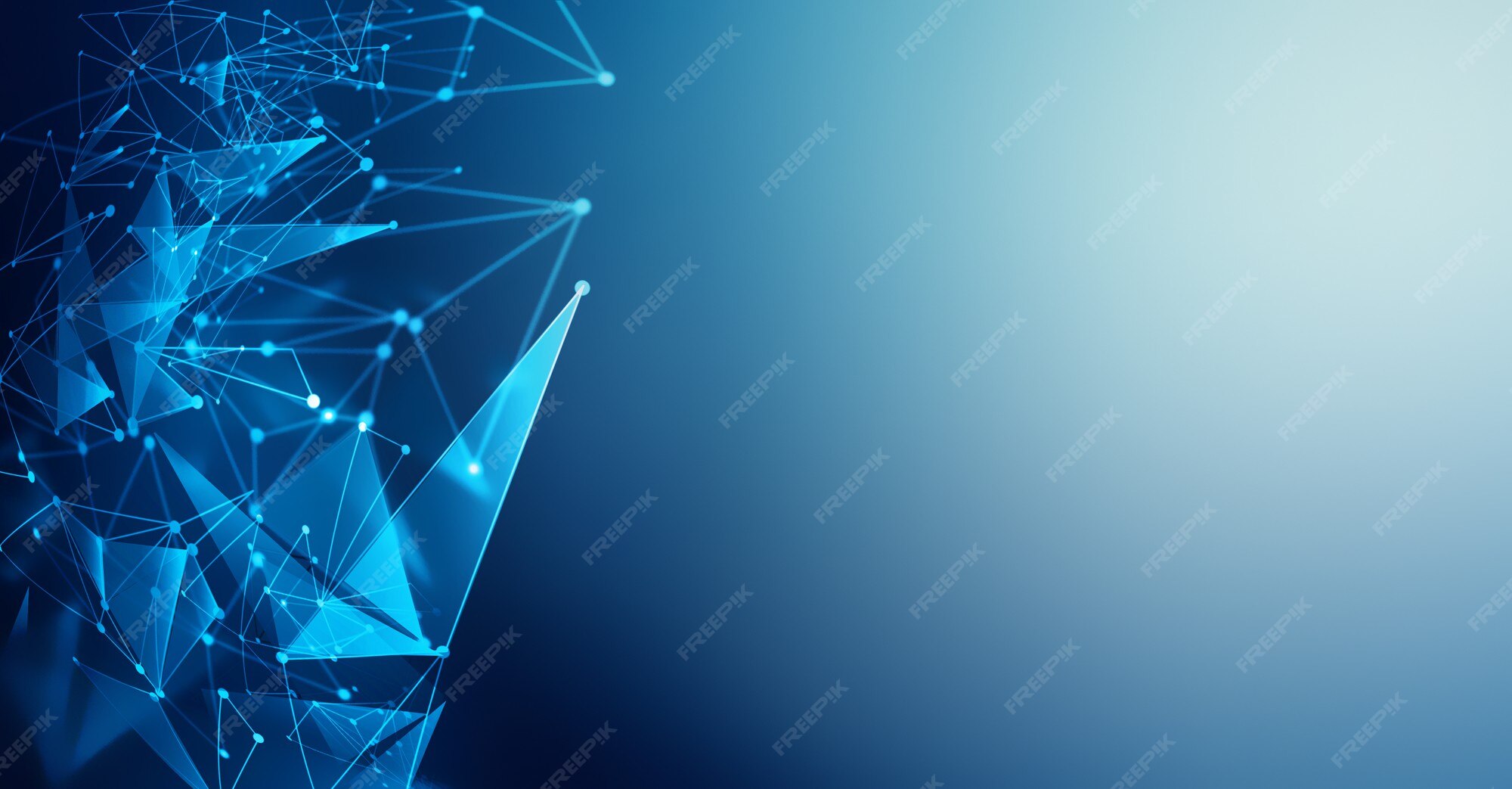 Premium Photo | Abstract high tech background with shining lines and
