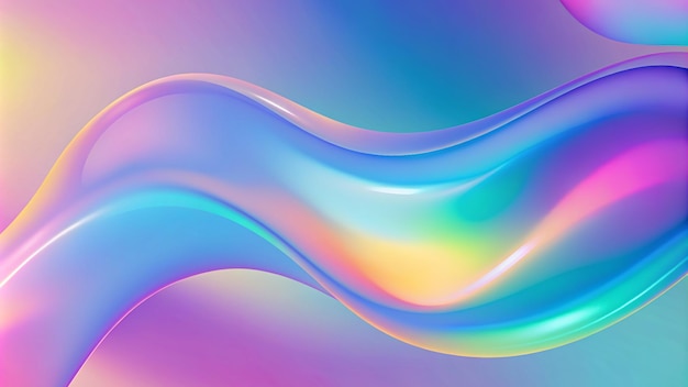Abstract Holo Background With Multicolor Abstract Holo Background