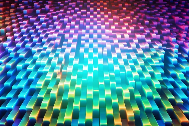 Photo abstract hologram gradient background