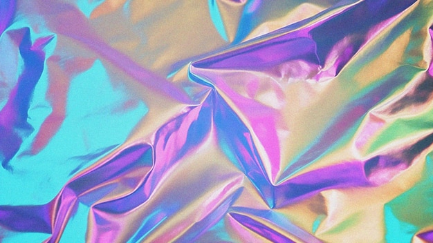 абстрактный голографический фон текстура фольги 90-х Vaporwave