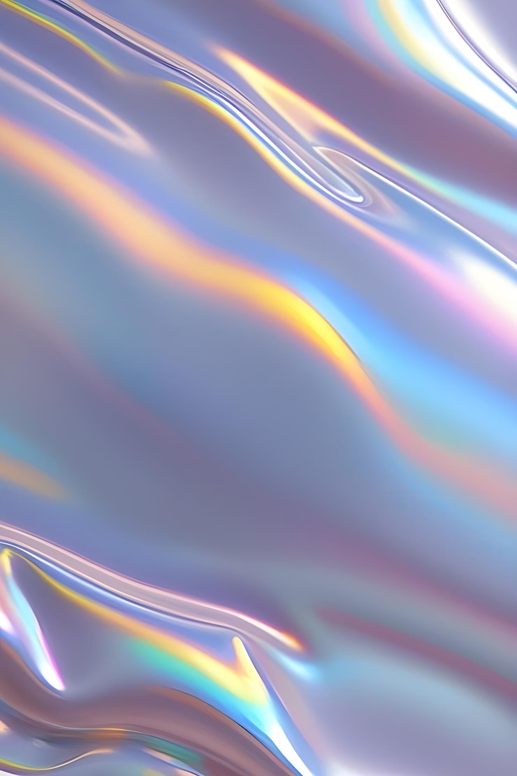 Photo abstract holographic background foil texture