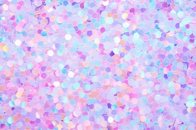 Abstract holographic confetti background