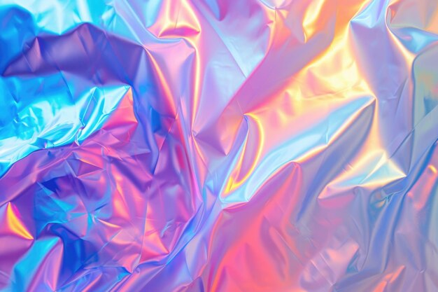 Abstract holographic foil background