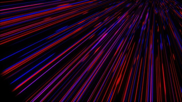 Abstract hyperspace background