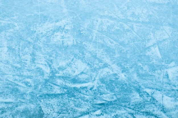 抽象的な氷のテクスチャです。自然の青い背景。