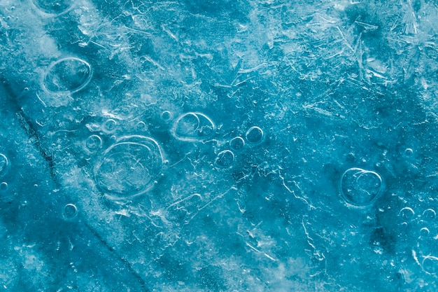 Abstract ice texture