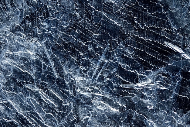 Abstract ice texture