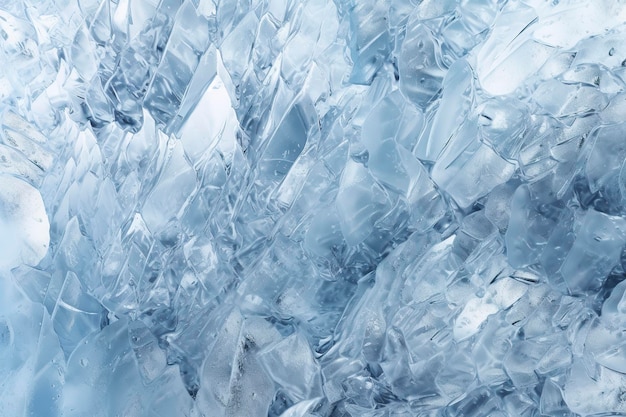 Абстрактные ледяные текстуры на окне автомобиля зимой Морозовое стекло и лед Текстурированный внешний вид фон и текстуры концепция ИИ Генератив
