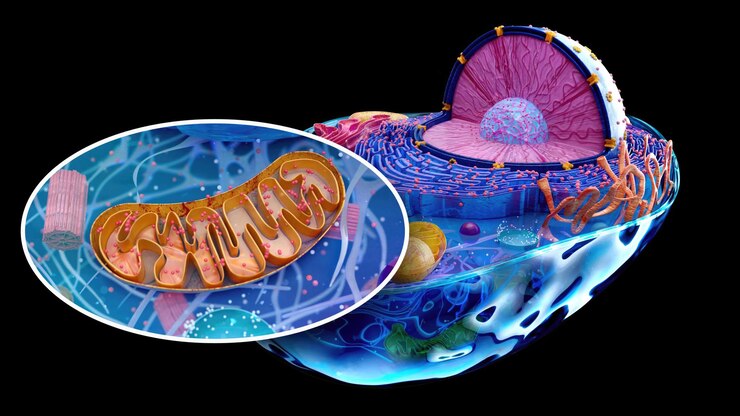 Photo 生物学的細胞の抽象的なイラスト