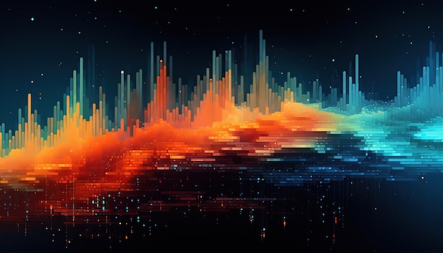 abstract illustration data analytics