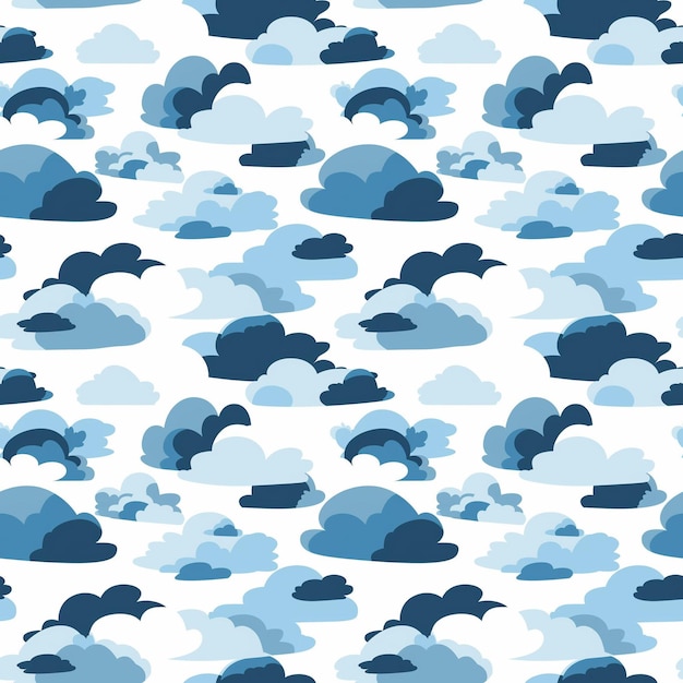 Abstract Illustration Pattern Clouds Sky Design Dreamy