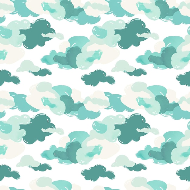 Abstract Illustration Pattern Clouds Sky Design Dreamy