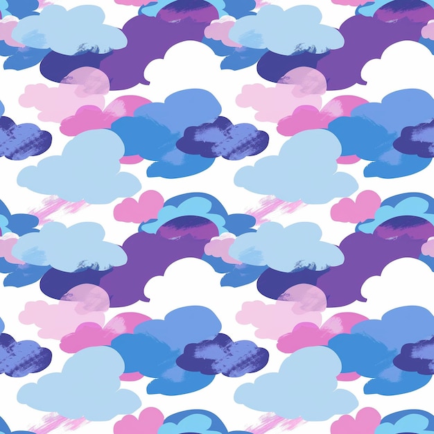 Photo abstract illustration pattern clouds sky design dreamy