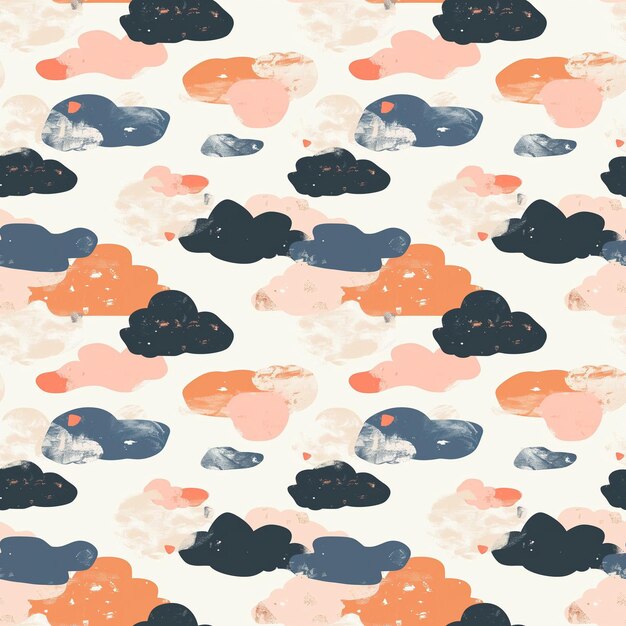 Photo abstract illustration pattern clouds sky design dreamy