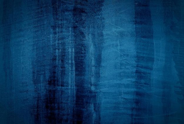 Photo abstract image of blue painted on wall