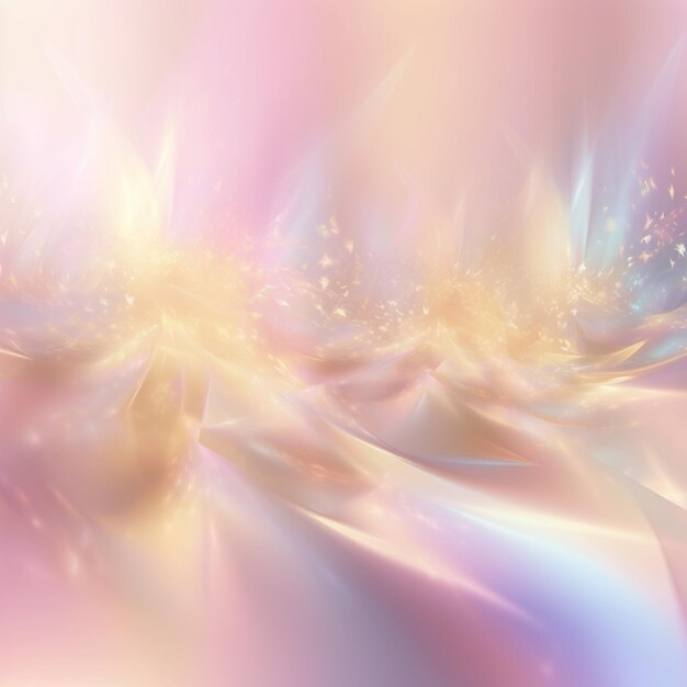 abstract image of a pink and blue background with a blurry image generative ai