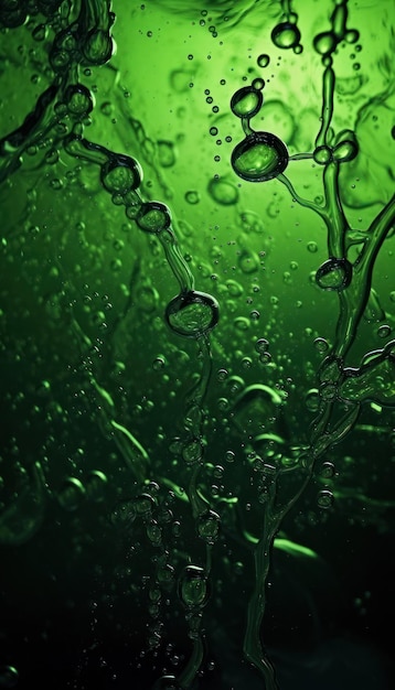 Abstract image of toxic liquid