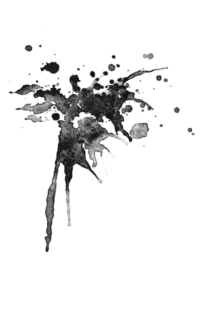 Abstract Ink splash background